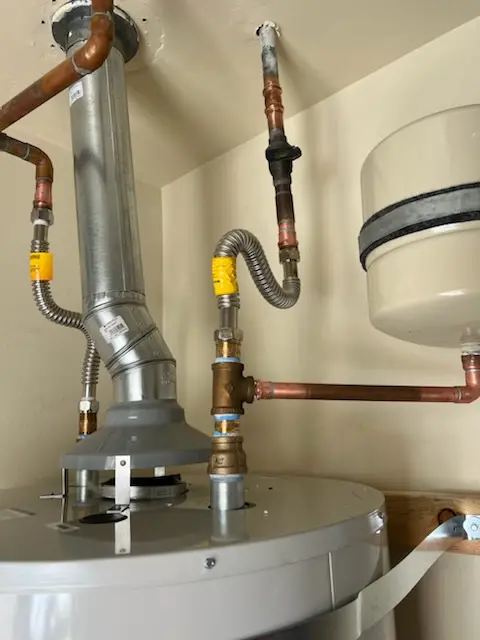 Water heater installation and plumbing repair in Blackman